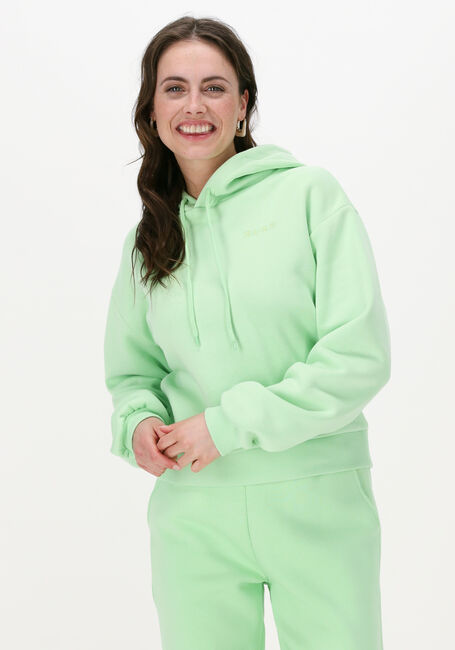 Grüne NA-KD Sweatshirt ORGANIC LOGO BASIC HOODIE - large