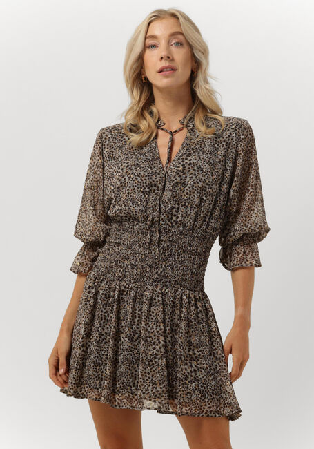 Braune LIU JO Minikleid ABITO TS.NAV CREPONNE - large