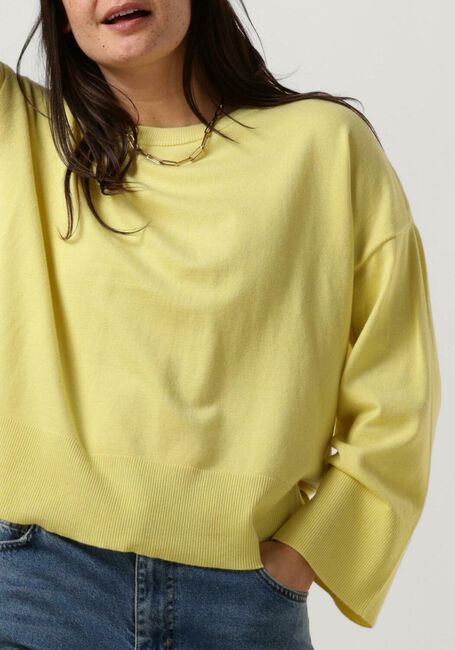 Gelbe MSCH COPENHAGEN Pullover DALINDA RACHELLE PULLOVER - large