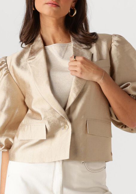 Goldfarbene NUKUS Blazer NAOMI JACKET - large