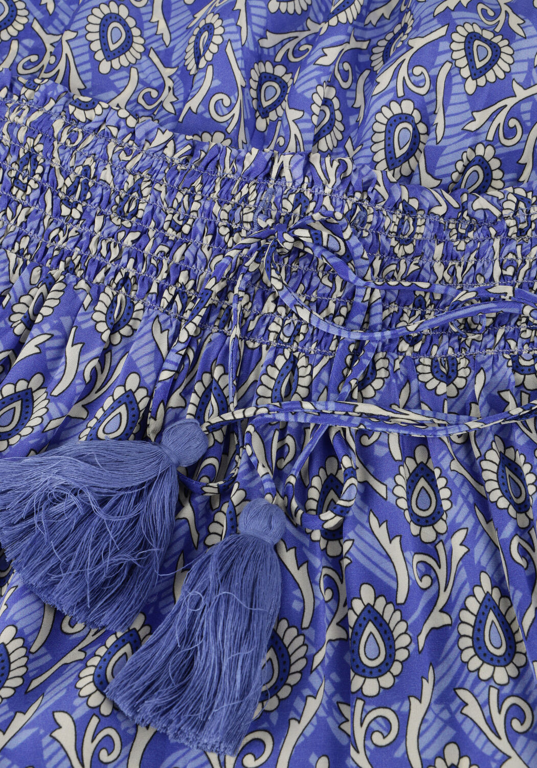 Blaue LOLLYS LAUNDRY Maxirock DIAMONDLL MAXI SKIRT - large