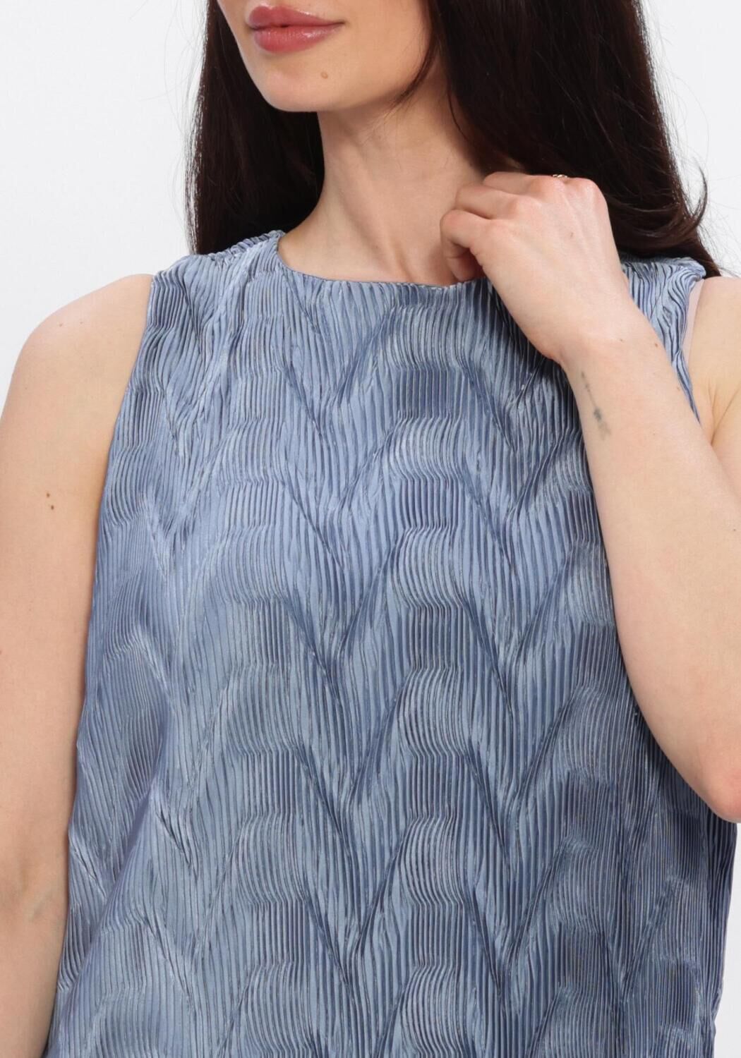 Blaue SELECTED WOMEN Maxikleid SLFANYA SL REGULAR ANKLE PLISSE - large