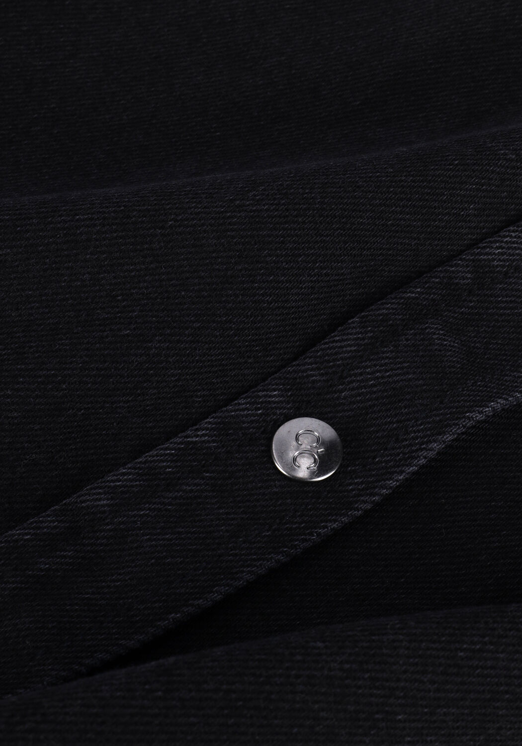 Schwarze CO'COUTURE Gilet VIKA DENIM VEST - large