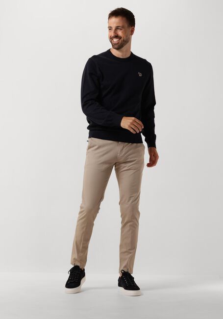 Dunkelblau PS PAUL SMITH Pullover MENS SWEATER CREW NECK ZEB BAD - large
