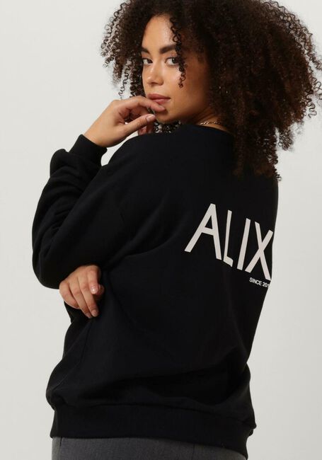 Schwarze ALIX THE LABEL Sweatshirt LADIES KNITTED ALIX SWEATER - large