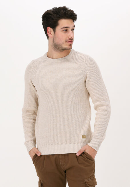 Nicht-gerade weiss SELECTED HOMME Pullover SLHIRVEN LS KNIT CREW W NOOS - large