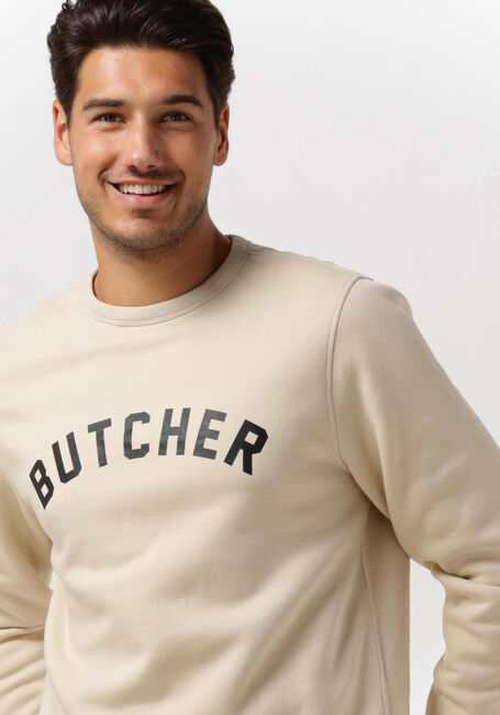 Beige BUTCHER OF BLUE Pullover BUTCHER ARMY CREW - large