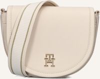 Beige TOMMY HILFIGER Umhängetasche TH CITY SUMMER SADDLE BAG - medium
