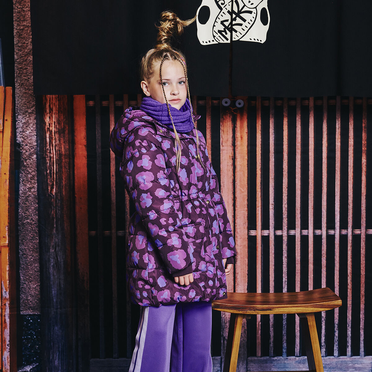 Lilane Z8 Schal INDI - large