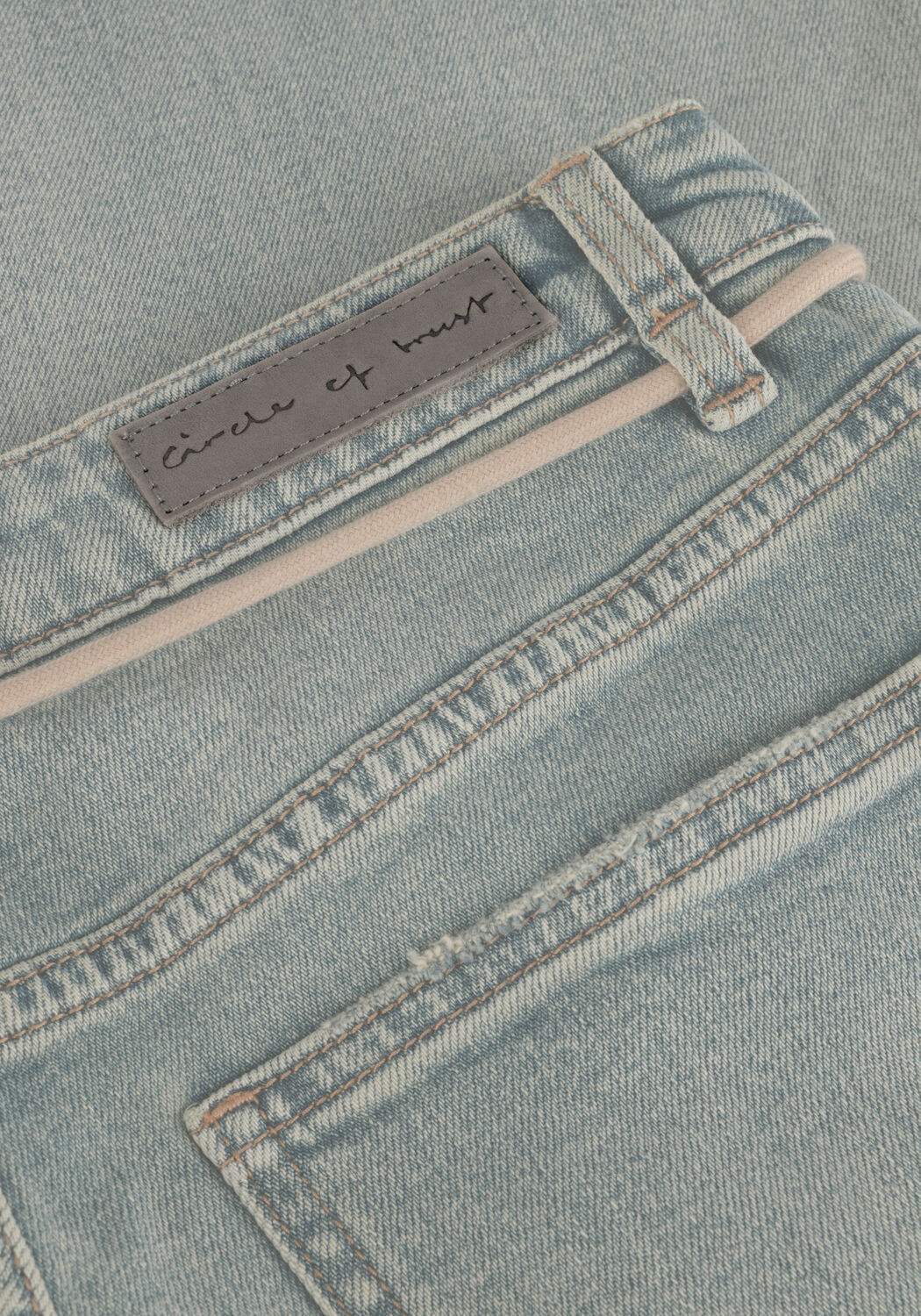 Blaue CIRCLE OF TRUST Wide jeans JONA WIDE LEG DNM - large