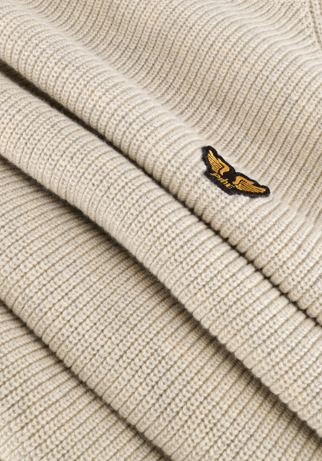 Nicht-gerade weiss PME LEGEND Pullover LONG SLEEVE R-NECK COTTON RIB - large