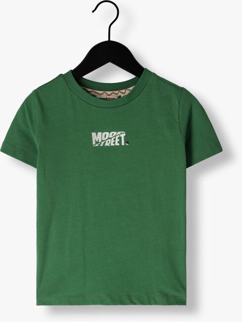 Grüne MOODSTREET T-shirt T-SHIRT FRONT + BACK PRINT - large
