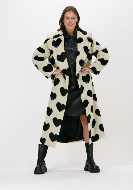 Beige IBANA Fake-Fur-Jack CLAIRE HEARTS - large