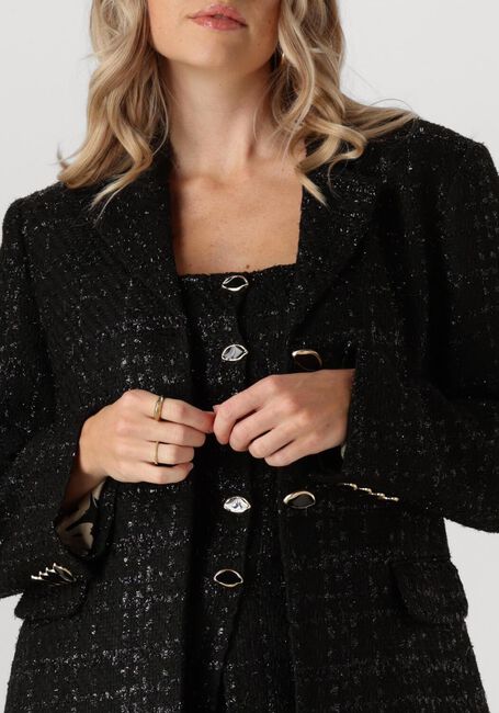 Schwarze FABIENNE CHAPOT Blazer CHER TWEED BLAZER - large