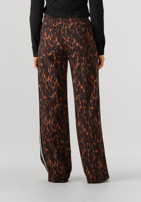 Braune STUDIO ANNELOES Weite Hose TRAINER ANIMAL TAPE TROUSERS - large