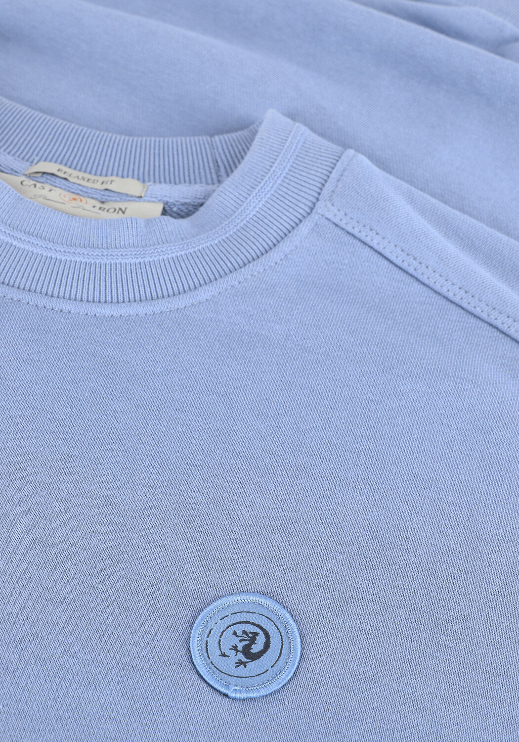 Blaue CAST IRON Sweatshirt R-NECK RELAXED FIT ESSENTIAL S - large