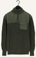Grüne G-STAR RAW Sweatshirt ARMY HALF ZIP KNIT Grüne G-STAR RAW Sweatshirt ARMY HALF ZIP KNIT - medium