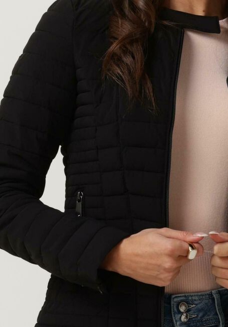 Schwarze GUESS Wattierte Jack VONA JACKET - large