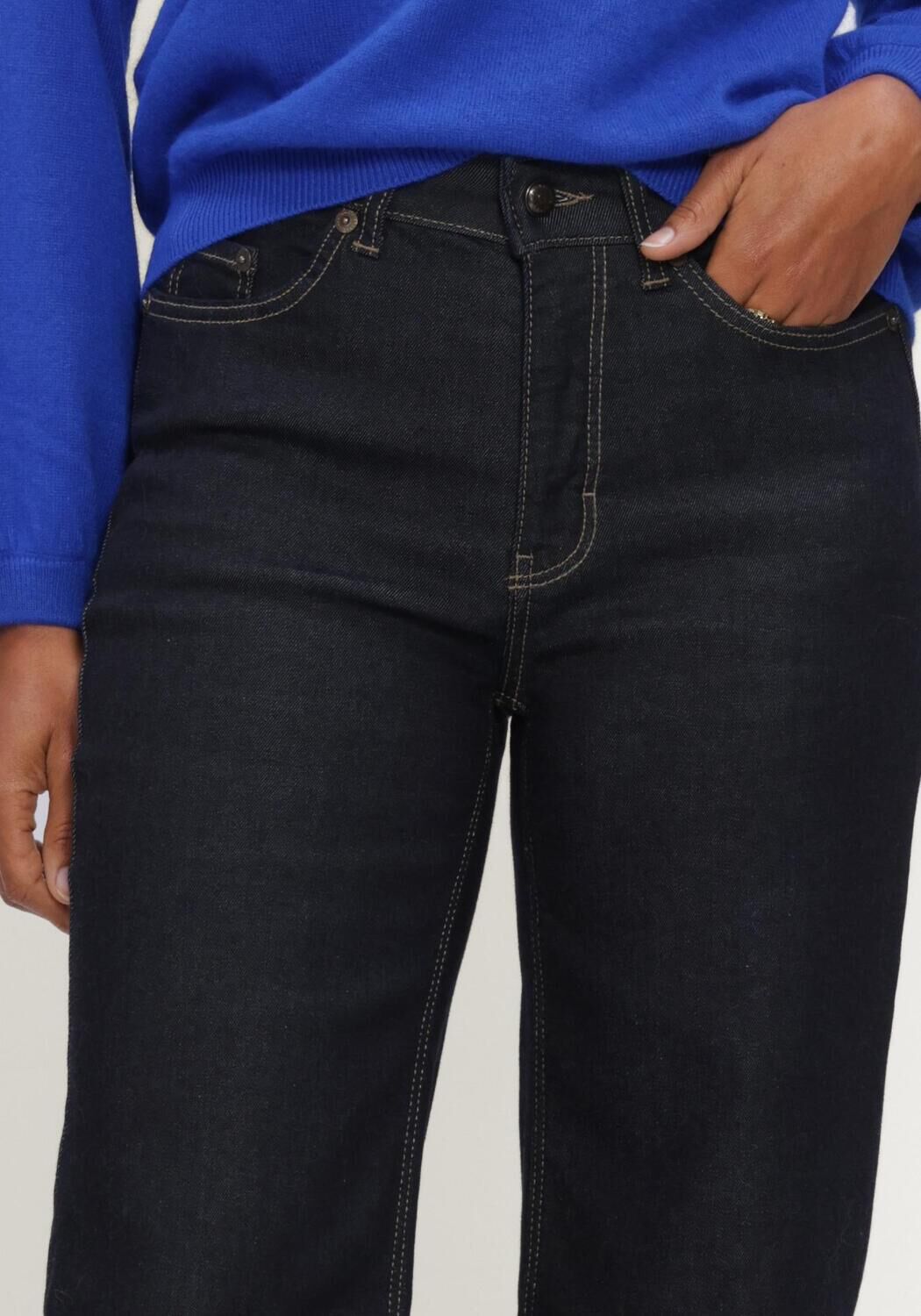 Dunkelblau MAC Wide jeans 0333 AUTH. COMFORT VINTAGE DENIM - large