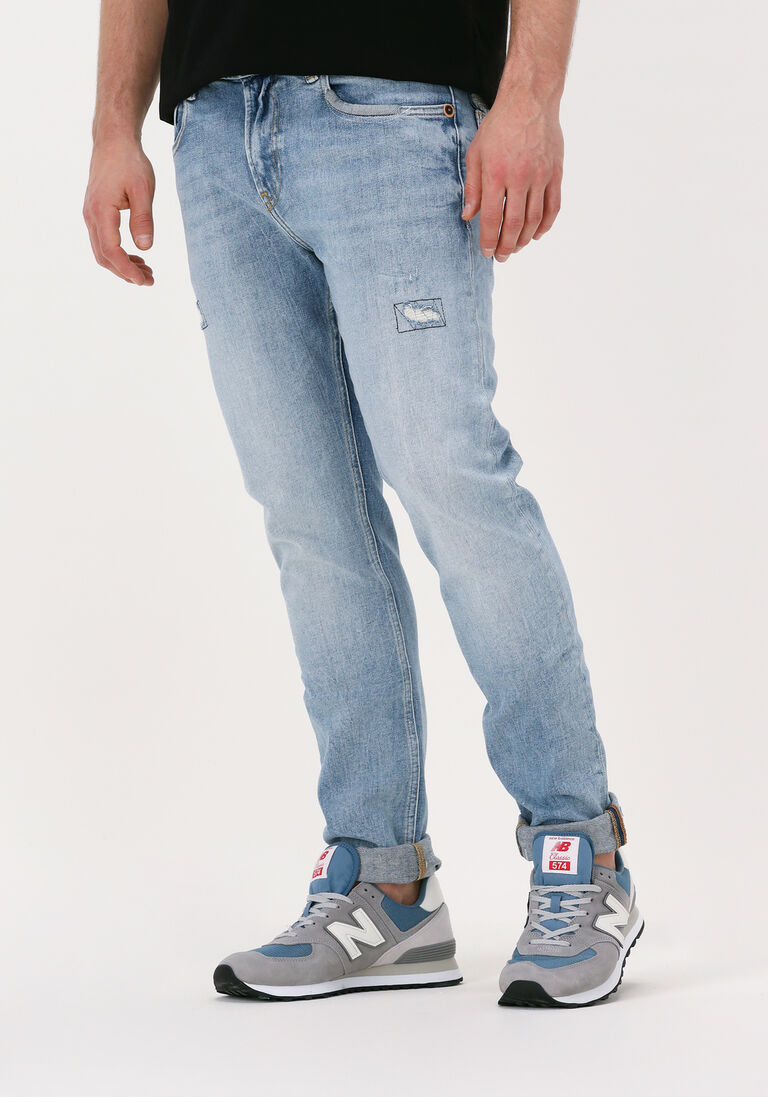 hellblau scotch & soda slim fit jeans skim premium slim jeans