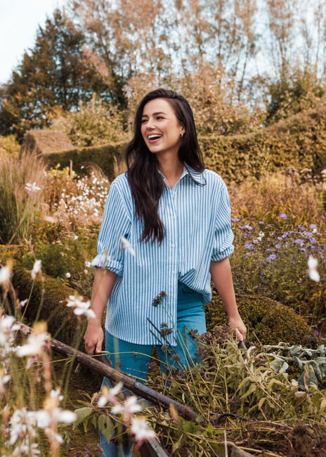 Mehrfarbige/Bunte OMODA ATELIER Blusen OM-NINA X KELLY - large