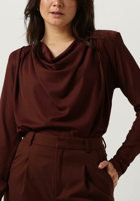 Braune GESTUZ Blusen UMINAGZ BLOUSE - large