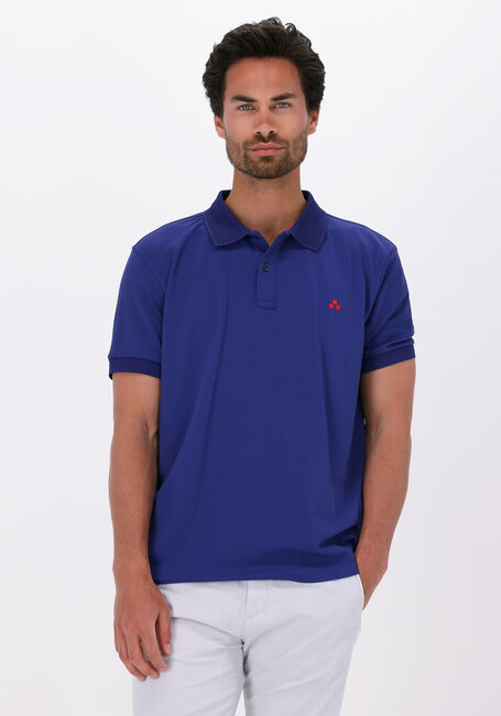 Blaue PEUTEREY Polo-Shirt PLANTAGO - large