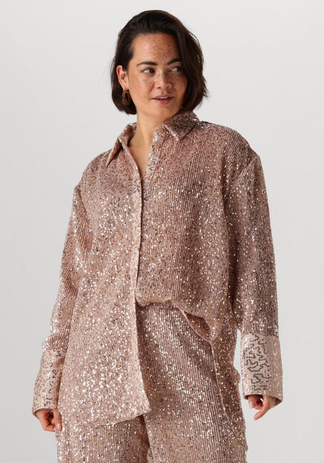 Bronzefarbene STUDIO AMAYA Blusen DISCO - large