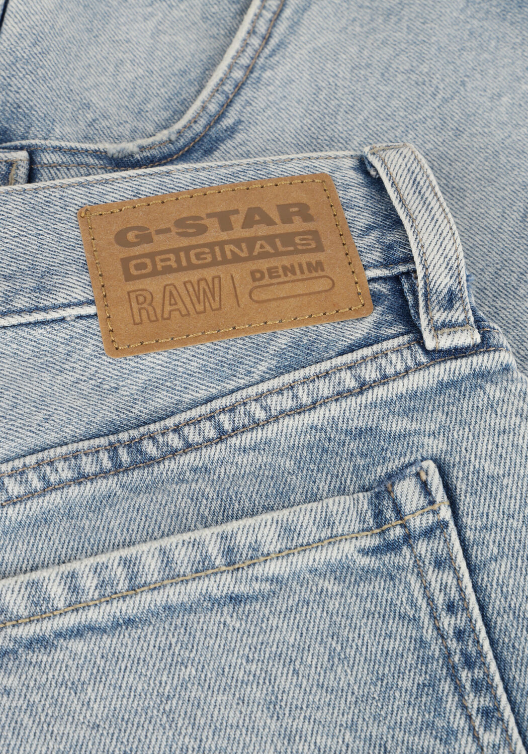 Hellblau G-STAR RAW Kurze Hosen JUDEE SHORT CLEAN EDGE WMN - large