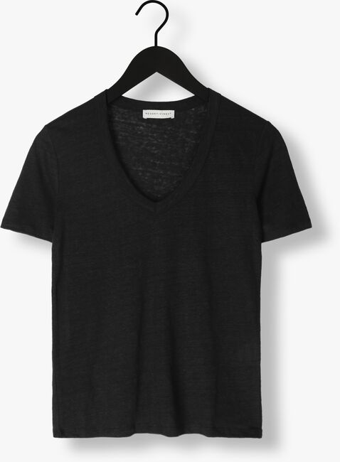 Schwarze RESORT FINEST T-shirt V-NECK T-SHIRT - large
