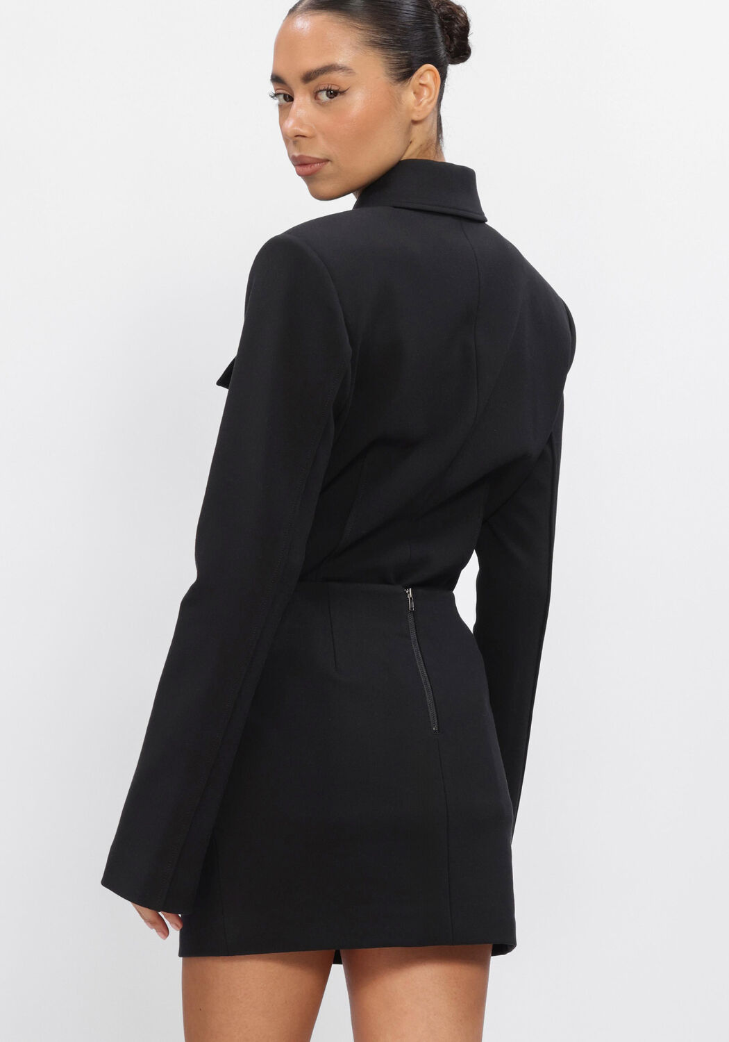 Schwarze OMODA ATELIER Blusen X MODEROSA - FIERCE - large