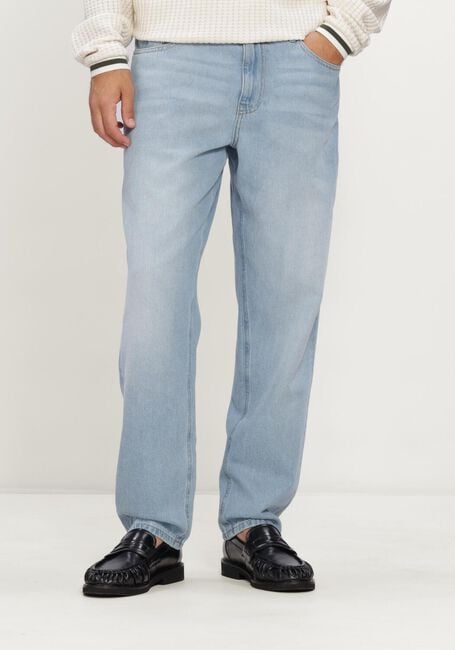 Blaue LES DEUX Straight leg jeans RYDER WASHED DENIM JEANS - large