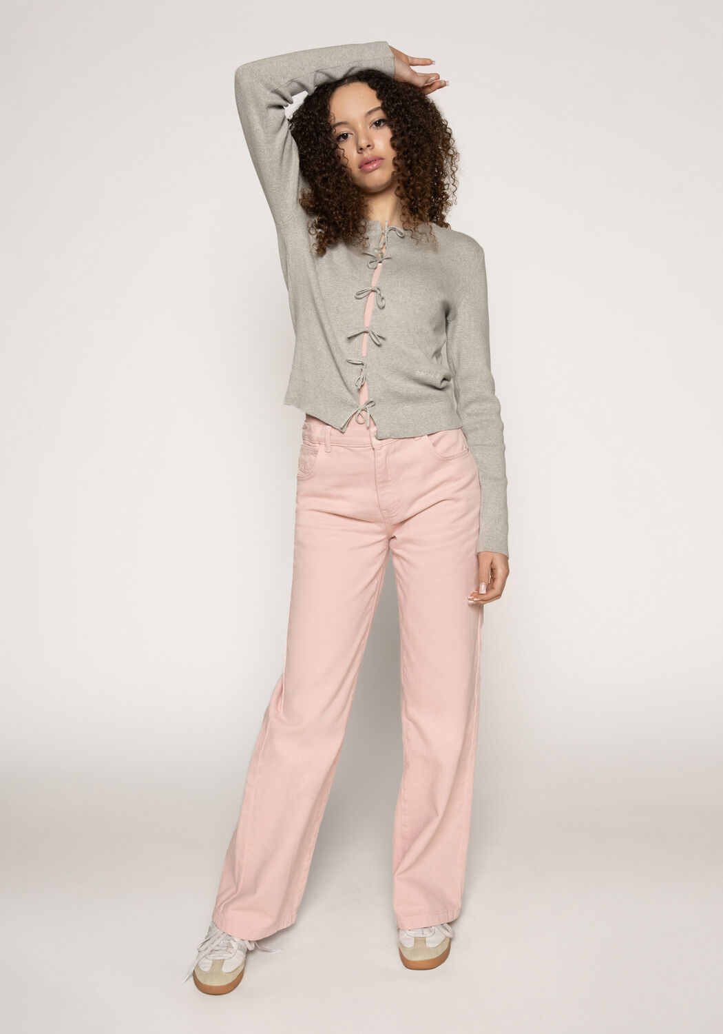 Hellgrau FRANKIE & LIBERTY Strickjacke RIVKA CARDIGAN - large