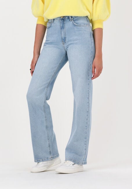 Hellblau NA-KD Straight leg jeans RELAXED FULL LENGTH JEANS - large
