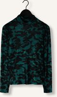 Grüne POM AMSTERDAM Top TURTLENECK - CAMO TEAL GREEN Grüne POM AMSTERDAM Top TURTLENECK - CAMO TEAL GREEN - medium