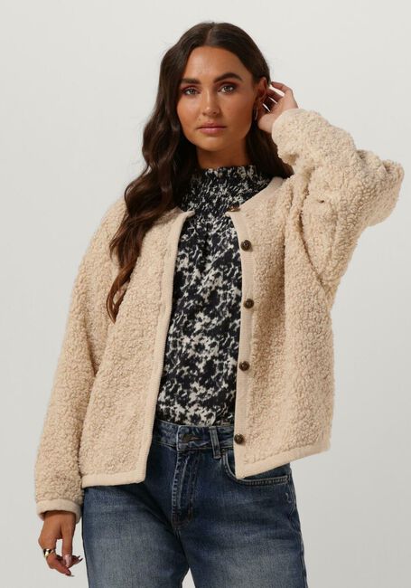 Beige CO'COUTURE Teddy-Jacke TIMMY TEDDY JACKET - large
