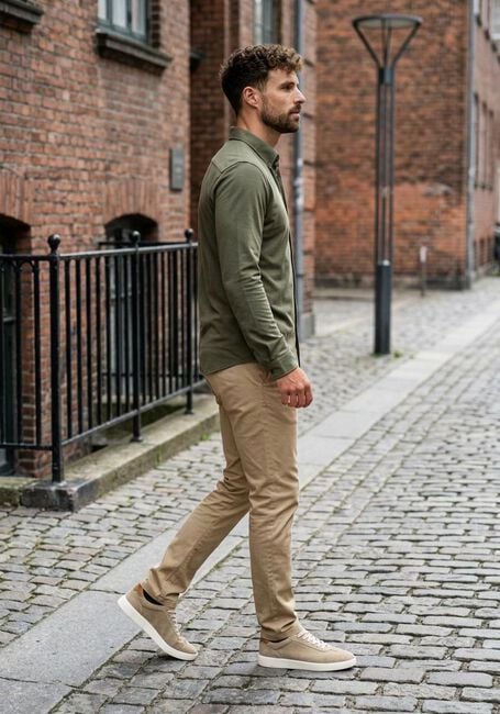 Olive BOSS ORANGE Casual-Oberhemd MYJERSEY_M 10260293 01 - large