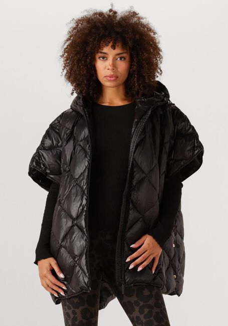 Schwarze DEBLON SPORTS Wattierte Jack CARICE CAPE - large