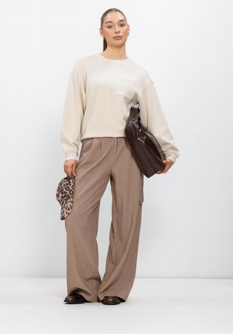 Hellgrau MSCH COPENHAGEN Hosen MSCHZETA MICHELLE HW PANTS - large