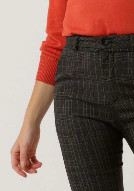 Graue MINUS Schlaghose CARMA CHECK FLARED PANTS - large