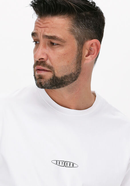Weiße DRYKORN T-shirt THILO_ELLIPSE 522007 - large