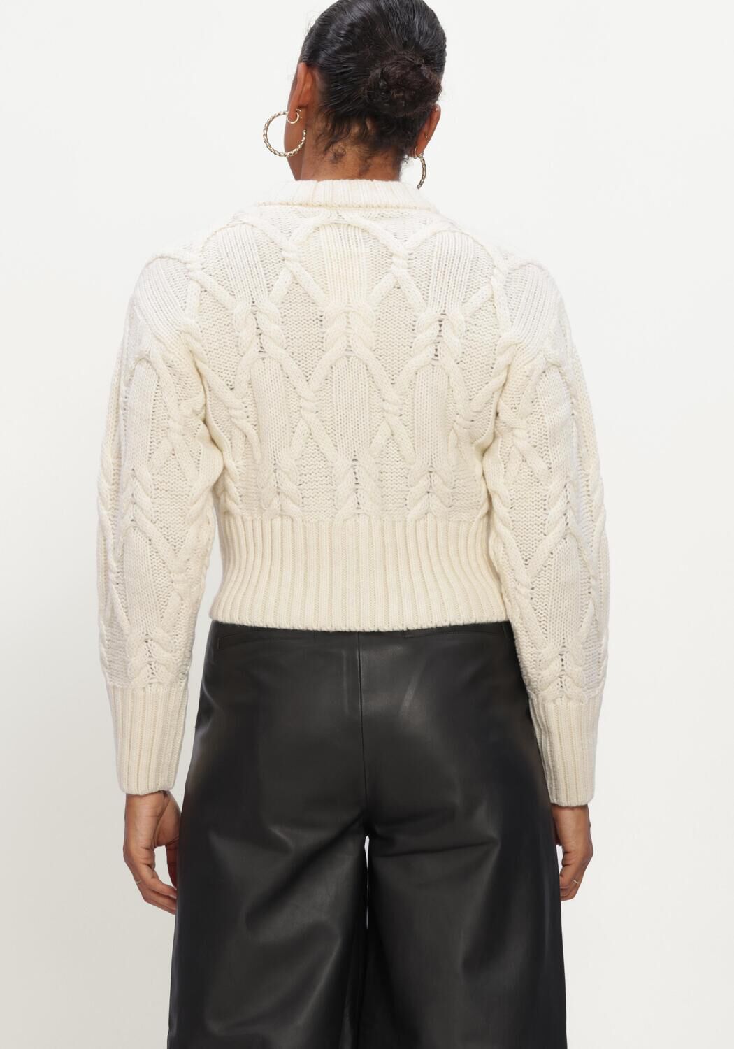 Ecru COPENHAGEN MUSE Pullover & Cardigans CMMAGLE-CARDIGAN - large