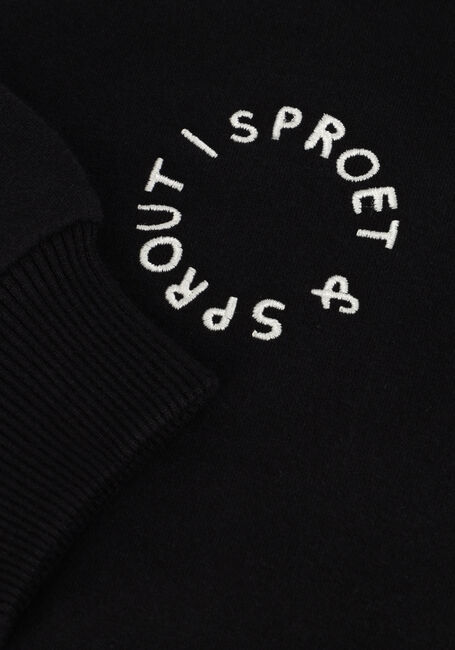 Schwarze Sproet & Sprout Pullover SWEATSHIRT SPROET CHEST PRINT - large