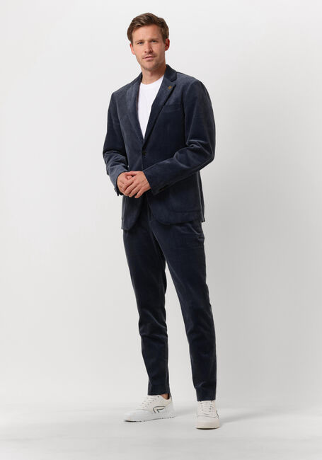Blaue SCOTCH & SODA Chino BLAKE - CORDUROY PLEATED CHINO - large