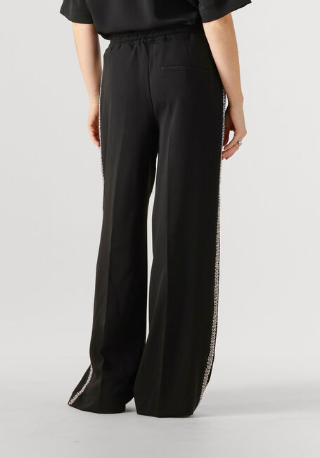 Schwarze CATWALK JUNKIE Weite Hose JOGGER TROUSERS WITH STRASS DETAIL - large