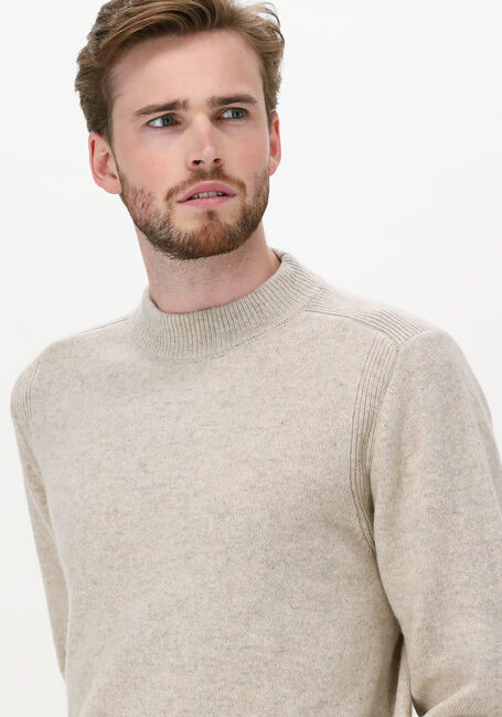 Sand ANERKJENDT Pullover AKRICO LAMBSWOOL KNIT - large