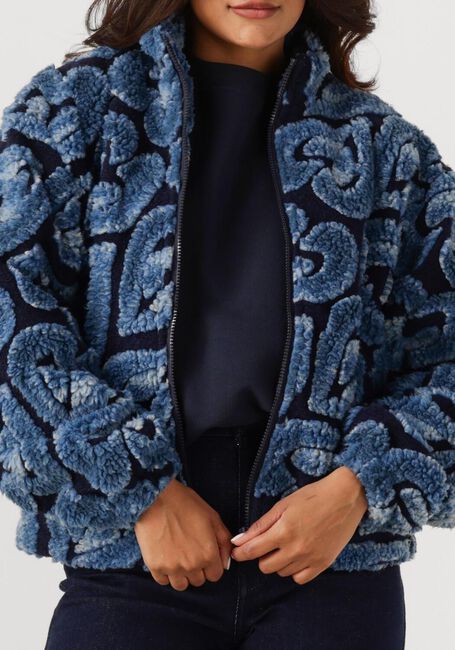 Blaue ANOTHER LABEL Wattierte Jack AL SARA JACKET - large