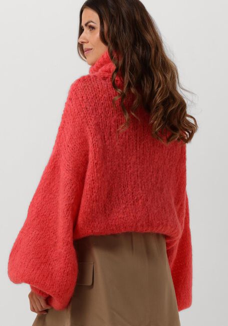 Rote AMERICAN DREAMS Rollkragenpullover PEPPER ROLL NECK CROPPED - large