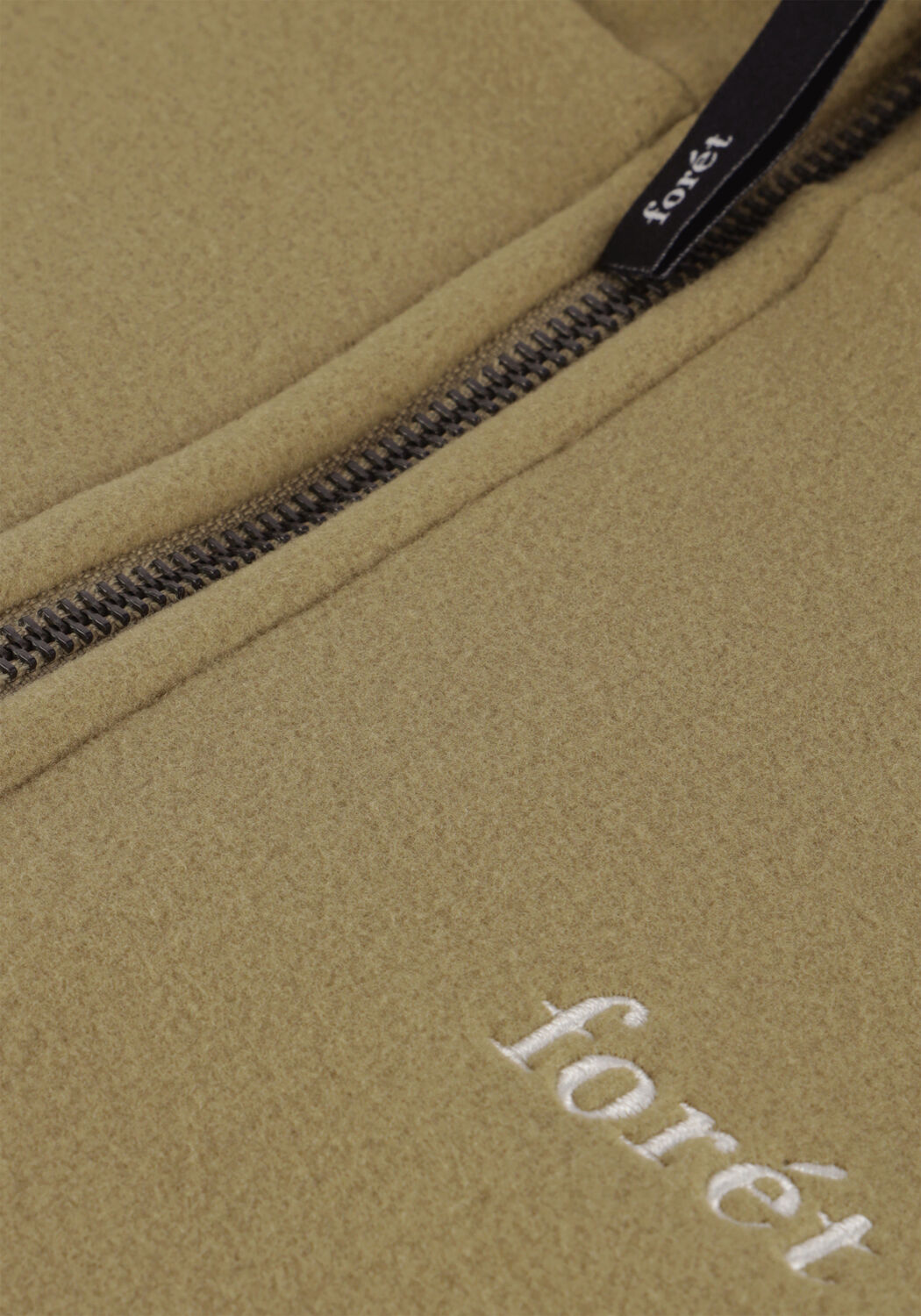 Gr&uuml;ne FOR&Eacute;T Pullover MOTION HALF ZIP - large