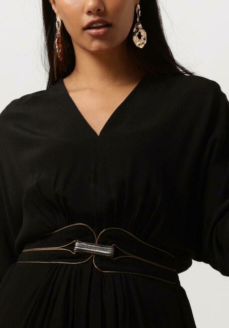 Schwarze LOUIZON Maxikleid ALJAMBRA - large